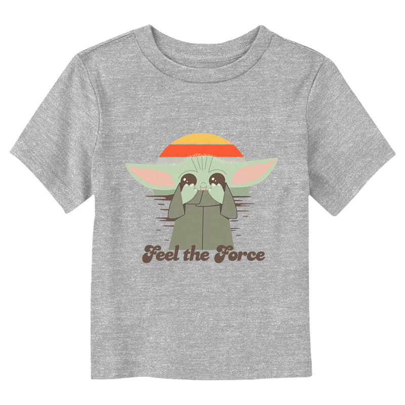 Toddler's Star Wars: The Mandalorian The Child Feel the Force T-Shirt