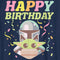 Boy's Star Wars: The Mandalorian Happy Birthday Mando and Grogu T-Shirt