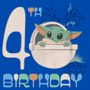 Boy's Star Wars: The Mandalorian Grogu 4th Birthday T-Shirt