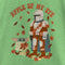 Girl's Star Wars: The Mandalorian Grogu and Din Djarin Fall Leaves Apple of my Eye T-Shirt