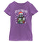 Girl's Star Wars: The Mandalorian Christmas Grogu and Din Djarin Joy is the Way T-Shirt