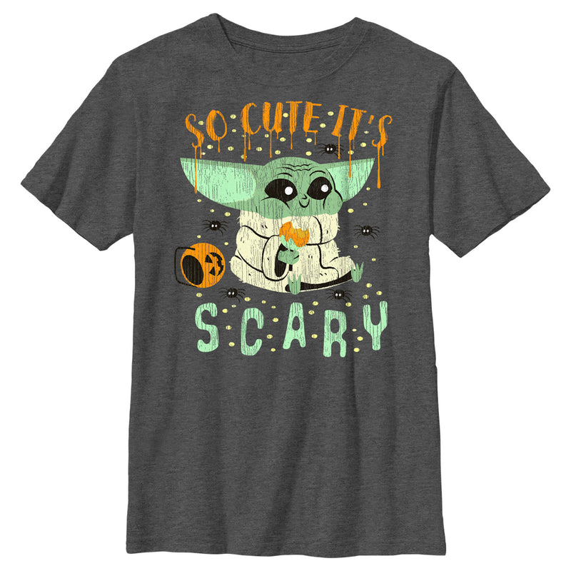 Boy's Star Wars: The Mandalorian Halloween So Cute It’s Scary T-Shirt