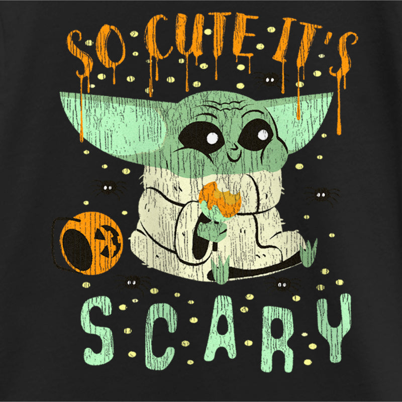 Girl's Star Wars: The Mandalorian Halloween So Cute It’s Scary T-Shirt