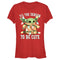 Junior's Star Wars: The Mandalorian Christmas Grogu 'Tis the Season to be Cute T-Shirt