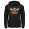 Men's Star Wars: The Mandalorian Halloween Devil Grogu Pull Over Hoodie