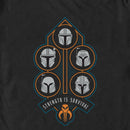 Men's Star Wars: The Mandalorian Strength is Survival T-Shirt