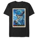 Men's Star Wars: The Mandalorian Ready For Adventure Poster T-Shirt