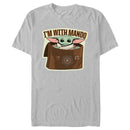 Men's Star Wars: The Mandalorian Grogu I'm with Mando T-Shirt