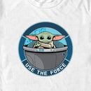 Men's Star Wars: The Mandalorian Grogu Use the Force Badge T-Shirt