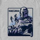 Men's Star Wars: The Mandalorian Warriors Poster T-Shirt