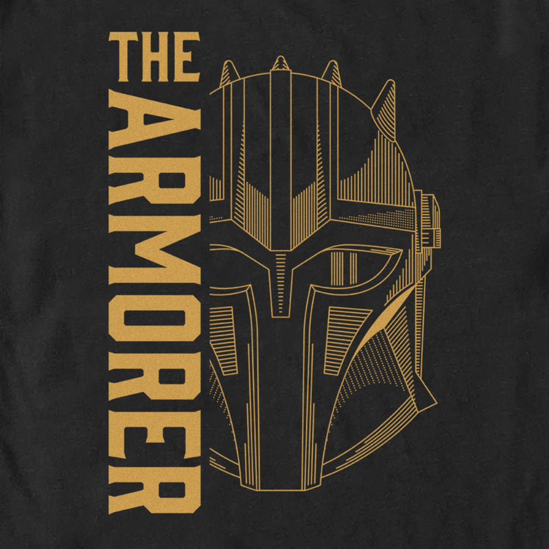 Men's Star Wars: The Mandalorian The Armorer Line Art T-Shirt