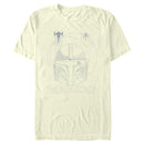 Men's Star Wars: The Mandalorian Mando Sketch T-Shirt