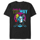 Men's Star Wars: The Mandalorian This is the Way Colorful T-Shirt