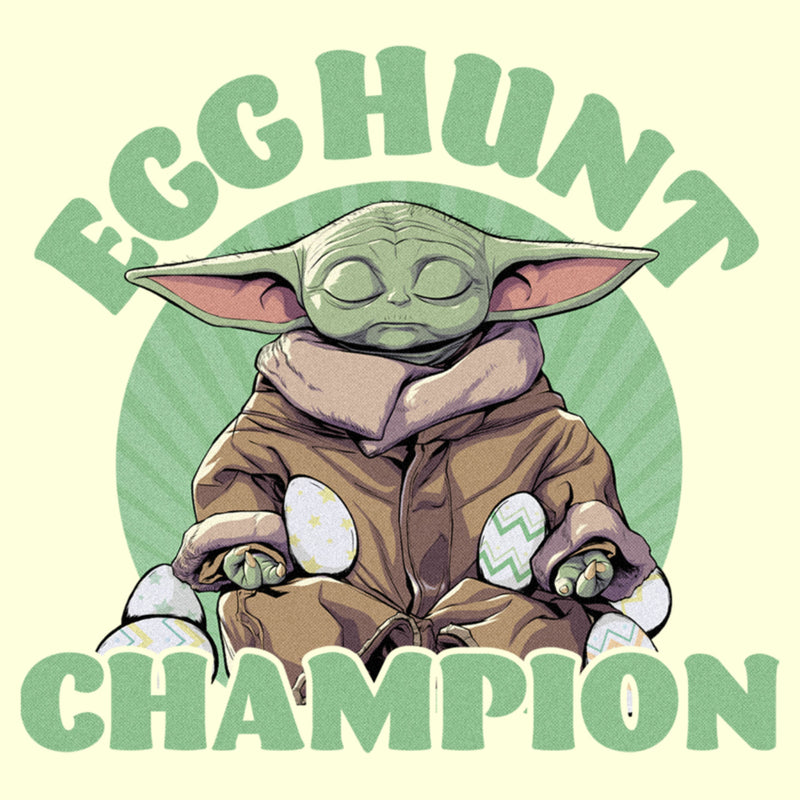Men's Star Wars: The Mandalorian Easter Grogu Egg Hunt Champion T-Shirt