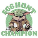 Junior's Star Wars: The Mandalorian Easter Grogu Egg Hunt Champion T-Shirt