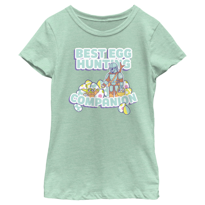 Girl's Star Wars: The Mandalorian Best Egg Hunt Duo T-Shirt