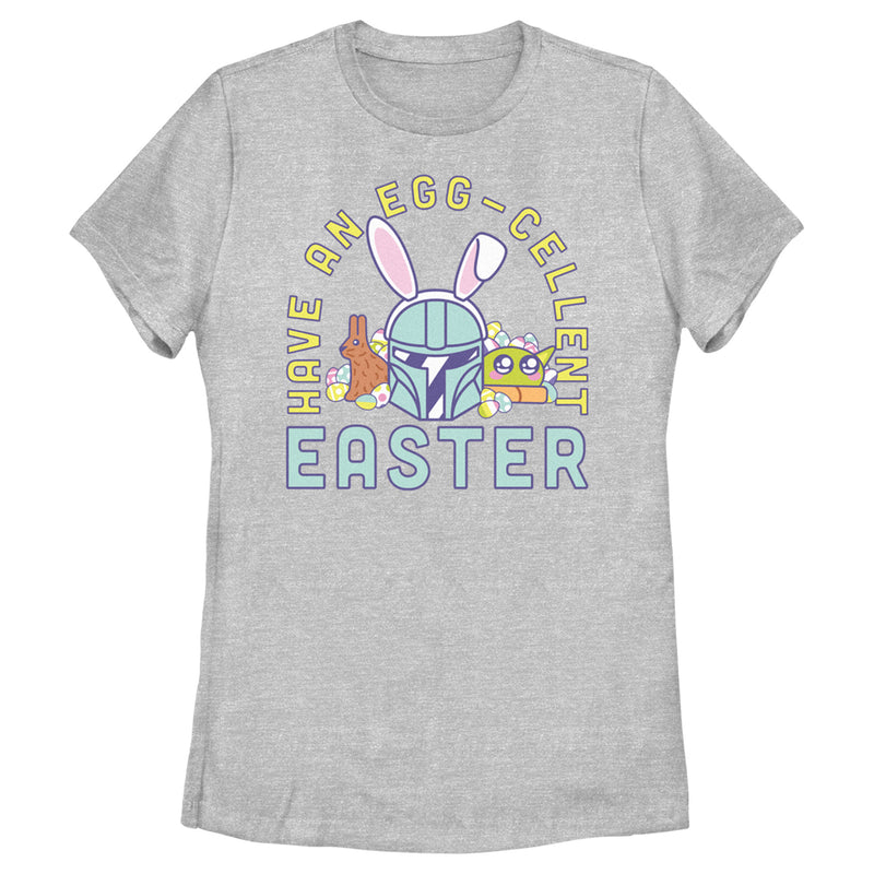 Women's Star Wars: The Mandalorian Egg-Cellent Easter T-Shirt