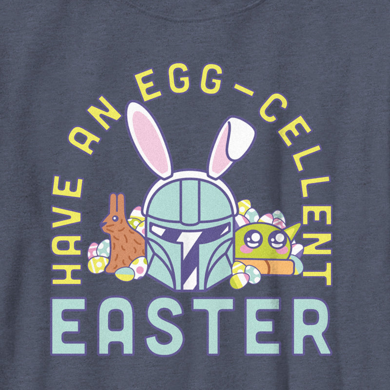 Boy's Star Wars: The Mandalorian Egg-Cellent Easter T-Shirt