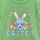 Girl's Star Wars: The Mandalorian Egg-Cellent Easter T-Shirt