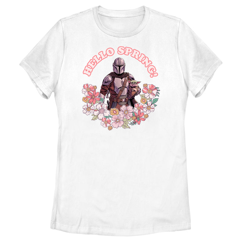 Women's Star Wars: The Mandalorian Hello Spring T-Shirt