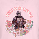 Junior's Star Wars: The Mandalorian Hello Spring T-Shirt