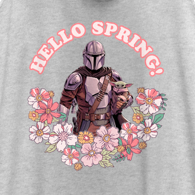 Women's Star Wars: The Mandalorian Hello Spring Racerback Tank Top