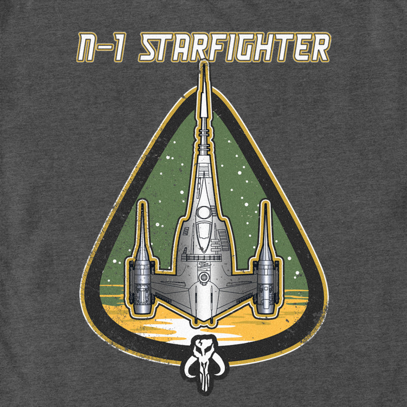 Men's Star Wars: The Mandalorian N-1 Starfighter Logo T-Shirt