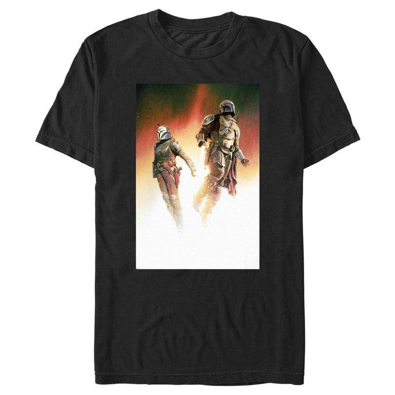 Men's Star Wars: The Mandalorian Take Flight Poster T-Shirt