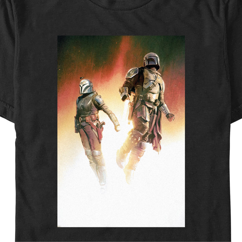 Men's Star Wars: The Mandalorian Take Flight Poster T-Shirt