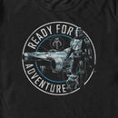 Men's Star Wars: The Mandalorian Ready for Adventure Badge T-Shirt
