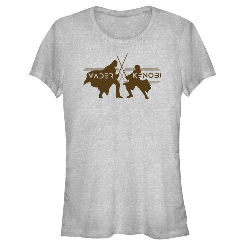 Junior's Star Wars: Obi-Wan Kenobi Darth Vader Vs. Obi-Wan Kenobi T-Shirt