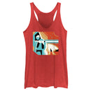 Women's Star Wars: Obi-Wan Kenobi Geometric Obi-Wan Racerback Tank Top