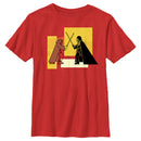 Boy's Star Wars: Obi-Wan Kenobi Darth Vader Vs. Obi-Wan Kenobi Color Block T-Shirt