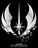 Men's Star Wars: Obi-Wan Kenobi Shattered Jedi Knight Emblem T-Shirt