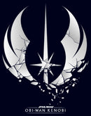 Junior's Star Wars: Obi-Wan Kenobi Shattered Jedi Knight Emblem T-Shirt