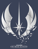 Boy's Star Wars: Obi-Wan Kenobi Shattered Jedi Logo T-Shirt