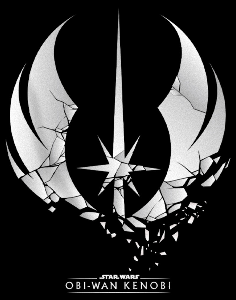 Boy's Star Wars: Obi-Wan Kenobi Shattered Jedi Logo Pull Over Hoodie