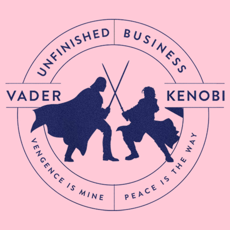 Girl's Star Wars: Obi-Wan Kenobi Vader vs Kenobi Unfinished Business Duel T-Shirt