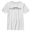 Boy's Star Wars: Obi-Wan Kenobi Original Series Logo T-Shirt