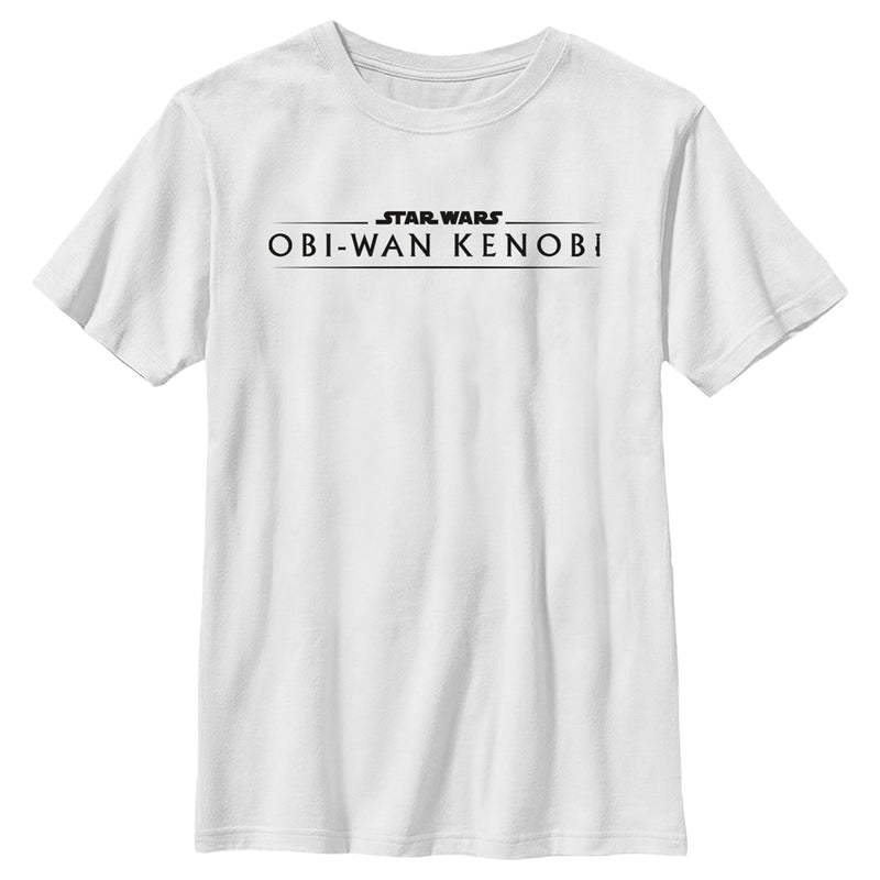 Boy's Star Wars: Obi-Wan Kenobi Original Series Logo T-Shirt