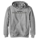 Boy's Star Wars: Obi-Wan Kenobi Original Series Logo Pull Over Hoodie