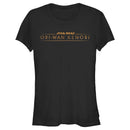 Junior's Star Wars: Obi-Wan Kenobi Original Series Logo Gold T-Shirt