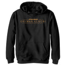 Boy's Star Wars: Obi-Wan Kenobi Original Series Logo Gold Pull Over Hoodie