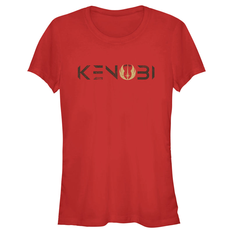 Junior's Star Wars: Obi-Wan Kenobi Jedi Kenobi Logo T-Shirt