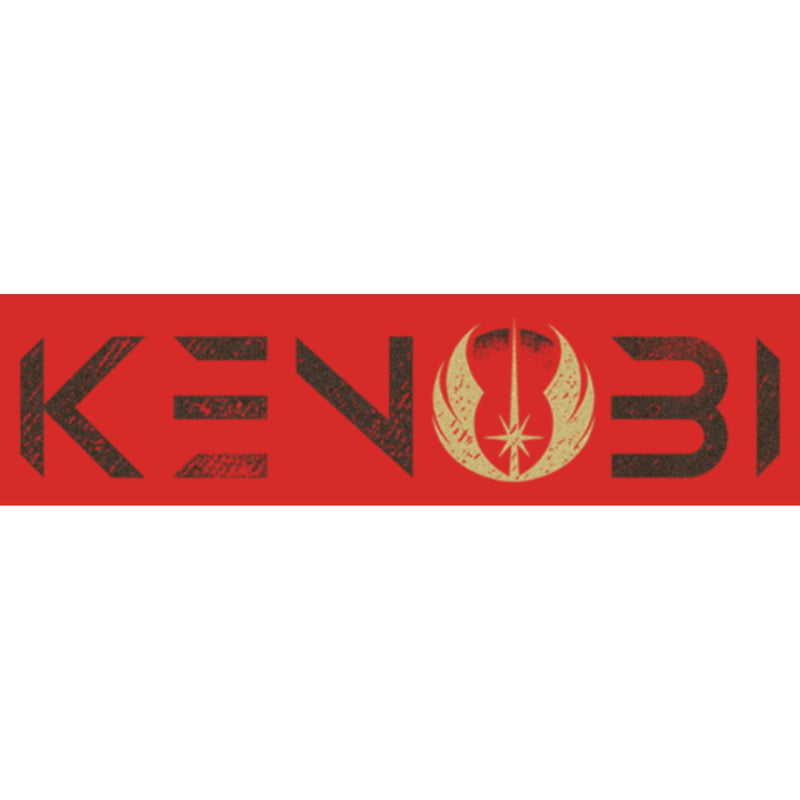 Women's Star Wars: Obi-Wan Kenobi Jedi Kenobi Logo Racerback Tank Top