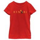 Girl's Star Wars: Obi-Wan Kenobi Silhouette Kenobi Two Suns T-Shirt