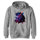 Boy's Star Wars: Obi-Wan Kenobi Darth Vader and Obi-Wan Kenobi Battle Paint Pull Over Hoodie