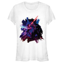 Junior's Star Wars: Obi-Wan Kenobi Darth Vader and Obi-Wan Kenobi Battle Paint T-Shirt