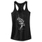 Junior's Star Wars: Obi-Wan Kenobi Darth Vader Helmet Reflection with Obi-Wan Racerback Tank Top