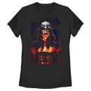 Women's Star Wars: Obi-Wan Kenobi Darth Vader Menacing Glow T-Shirt